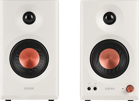 זוג רמקולי מוניטור לאולפן Edifier MR3 - צבע לבן – תמונה 3