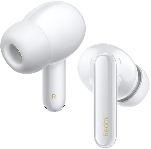 אוזניות אלחוטיות Xiaomi Redmi Buds 6 Pro - צבע לבן - שנה אחריות יבואן רשמי על ידי המילטון