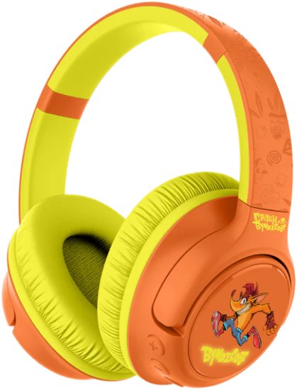 אוזניות קשת אלחוטיות לילדים Crash Bandicoot מבית OTL