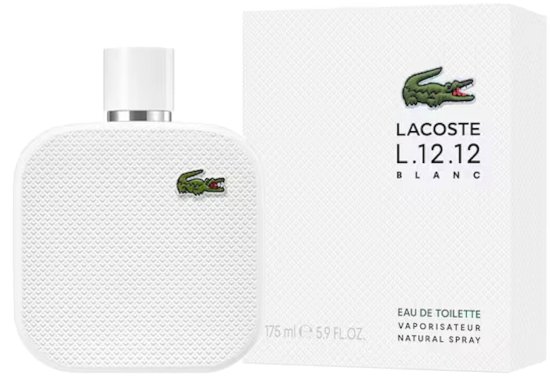 בושם לגבר 175 מ''ל Lacoste L.12.12 Blanc או דה טואלט E.D.T