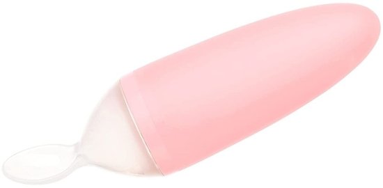 בקבוק האכלה רך 90 מ"ל מבית Boon - ורוד