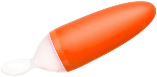 בקבוק האכלה רך 90 מ"ל מבית Boon - כתום