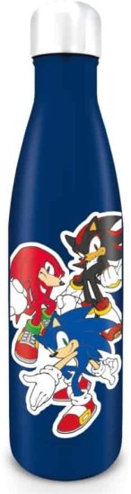 בקבוק שתיה מנירוסטה 540 מ''ל מבית Nintendo - סוניק הקיפוד וחברים