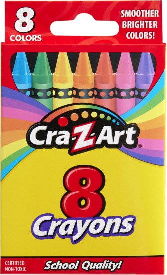 חבילת 8 צבעי קריון מבית CrazArt