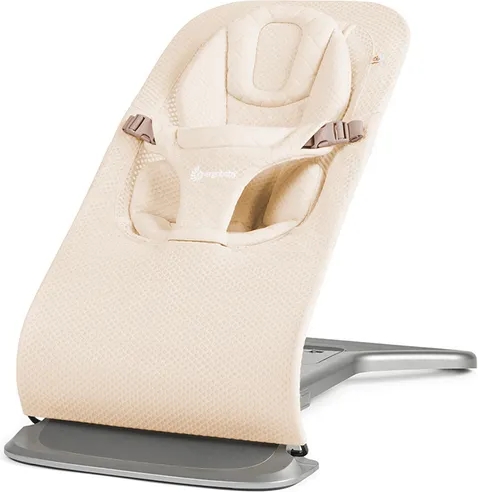 טרמפולינה לתינוק דגם Evolve 3 in 1 Mesh מבית Ergobaby - צבע שמנת