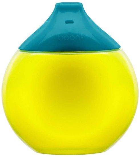 כוס מימיה לשתייה מבית Boon - ירוק צהוב