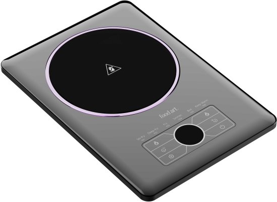 כירת קרמית דיגטלית מעוצבת ודקה במיוחד 600 מעלות Food Art SC101 1500W