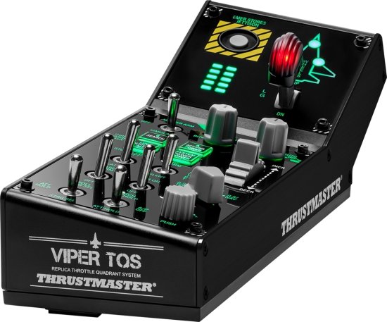 לוח בקרה דגם Viper למערכת Viper TQS מבית Thrustmaster – תואם PC