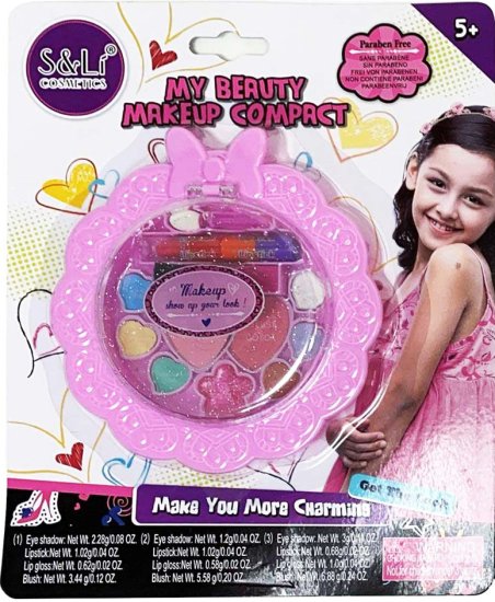 מארז איפור S&Li My Beauty - עגול