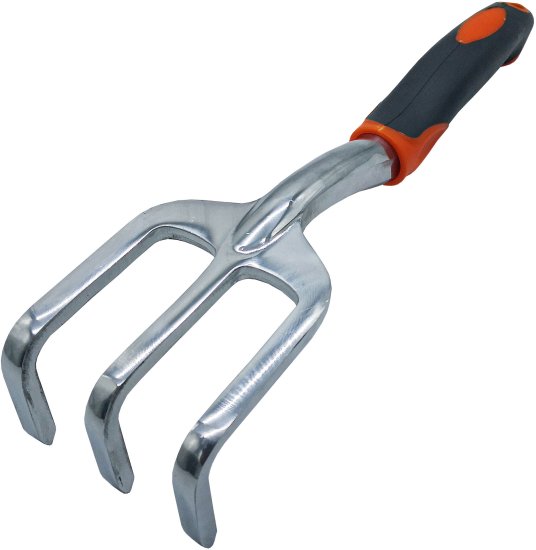 מגרפה ידנית מאלומיניום עם ידית ארגונומית Hunter