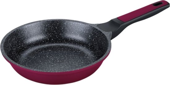 מחבת 28 ס''מ סדרת Food Appeal Black Berry - צבע אדום כהה