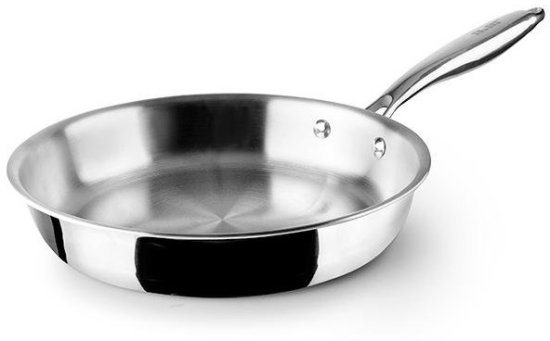 מחבת פרמיום מנירוסטה רב שכבתי 30 ס"מ מסדרת Triply מבית Ibili