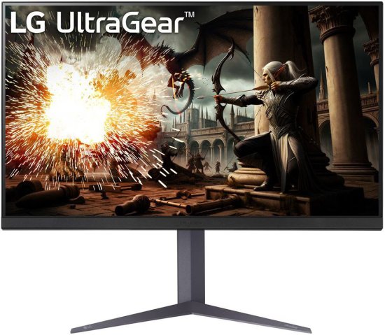 מסך מחשב גיימינג ''LG 32GS75Q-B UltraGear QHD IPS FreeSync 32 - שחור