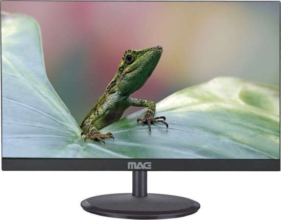 מסך מחשב רחב נוגד ברק ''Mag G24F100Y FHD IPS 100Hz HDMI VGA 23.8 - צבע שחור