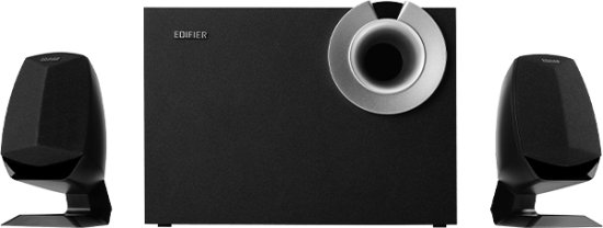 מערכת זוג רמקולי סאבוופר למחשב EDIFIER M201BT - צבע שחור