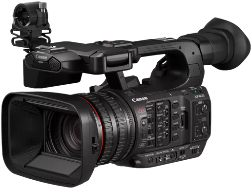 מצלמת וידאו Canon XF605 UHD 4K HDR - צבע שחור