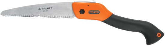 משור גיזום מתקפל 18 ס''מ עם להב ישר וידית פלסטיק Truper