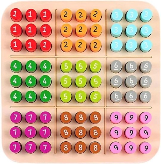 סודוקו צבעוני מבית גאיה משחקים