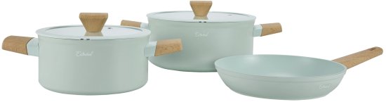 סט כלי בישול 5 חלקים סדרת Oxford מבית Buona Casa - צבע ירוק