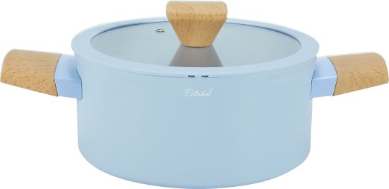 סיר 20 ס''מ 2.78 ליטר סדרת Oxford מבית Buona Casa - צבע כחול בהיר