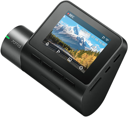 ערכת מצלמת דרך קדמית ואחורית לרכב 70mai Dash Cam A200-1 - שנה אחריות יבואן רשמי ע''י המילטון