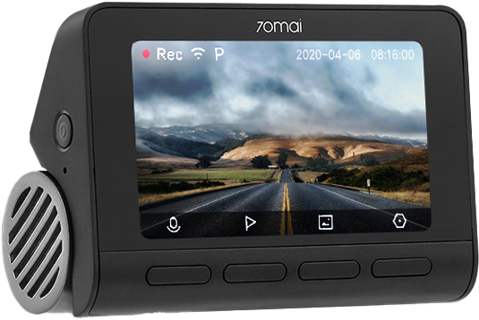 ערכת מצלמת דרך קדמית ואחורית לרכב 70mai Dash Cam A800S-1 – שנה אחריות יבואן רשמי ע"י המילטון