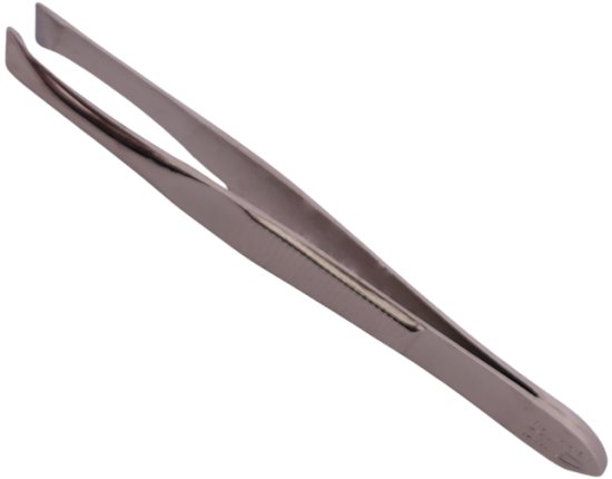 פינצטה ראש אלכסוני 8 ס''מ פלדת אל-חלד מבית Oline Solingen