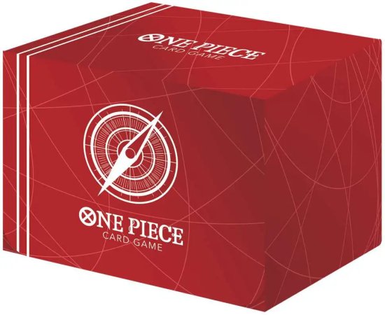 קופסת אחסון לחפיסת וואן פיס One Piece TCG Deck Box - אדום
