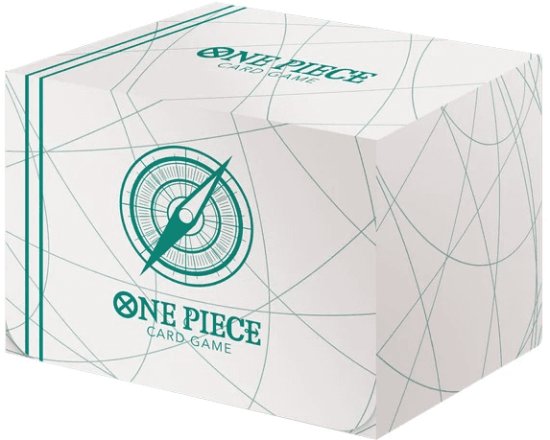 קופסת אחסון לחפיסת וואן פיס One Piece TCG Deck Box - לבן