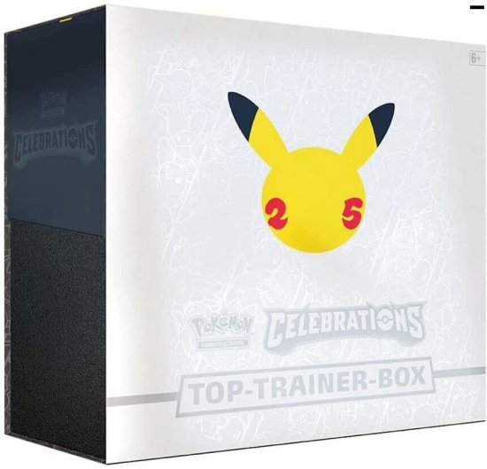 קלפי אספנות פוקימון Pokémon TCG: 25th Anniversary Celebrations Elite Trainer Box
