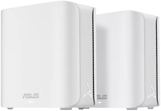 ראוטר (2 יחידות) Asus ZenWiFi BD4 802.11be Dual-Band Mesh Wireless WiFi 7 - צבע לבן