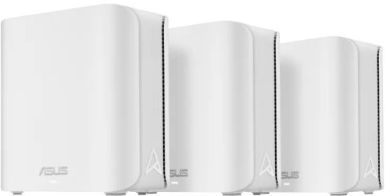 ראוטר (3 יחידות) Asus ZenWiFi BD4 802.11be Dual-Band Mesh Wireless WiFi 7 - צבע לבן