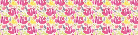 ראנר מבודד חום PVC לשולחן דגם Heart Flower מבית Tiva Design – גודל 35×135 ס"מ