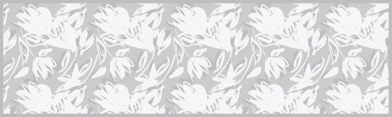 ראנר מבודד חום PVC לשולחן דגם Tulip מבית Tiva Design – גודל 30×100 ס"מ