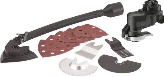 ראש מולטיטול למברגה / מקדחה כולל סט 12 אביזרים Black+Decker Multievo