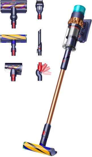 שואב אבק אלחוטי נטען Dyson Gen5 Detect Absolute - צבע נחושת/כחול
