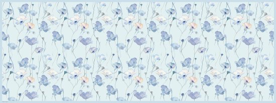 שטיח PVC דגם Fairy Forest מבית Tiva Design – מידה 60×160 ס"מ