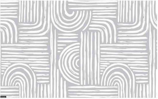 שטיח אמבטיה עם פטנט ספיגה 50x80 ס''מ דגם Art Decor מבית Fennoma - צבע אפור