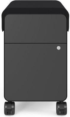 שידת מגירות עם גלגלים דגם Mini-Comfy מבית Keisar - צבע שחור