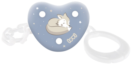 שרשרת למוצץ מהדורת Night and Day מבית Lovi - שועל כחול