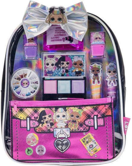 תיק גב עם ערכת איפור וטיפוח מבית L.O.L. Surprise