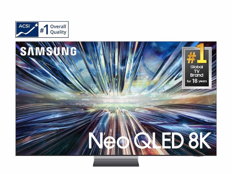 הנחת ענק על הטלוויזיות החכמות מסדרת Samsung Neo QLED 8K QN900D